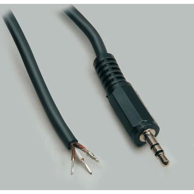 BKL Electronic 1101052 Audiokabel - 1,8m, Schwarz, Stereo, Gerade BKL Electronic 1101052 Audiokabel - 1,8m, Schwarz, Stereo, Gerade