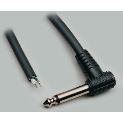 BKL Electronic 1101059 Audiokabel - 1,8 m, 6,35 mm Mono, Schwarz BKL Electronic 1101059 Audiokabel - 1,8 m, 6,35 mm Mono, Schwarz