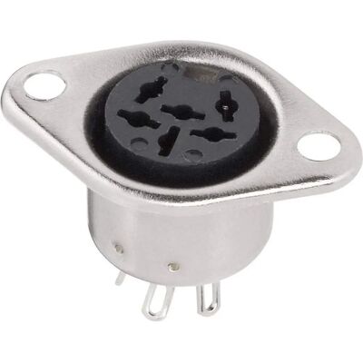 BKL Electronic 0208095 Silber DIN-Stecker - Signal, niedrigstrom, 7 Pins BKL Electronic 0208095 Silber DIN-Stecker - Signal, niedrigstrom, 7 Pins