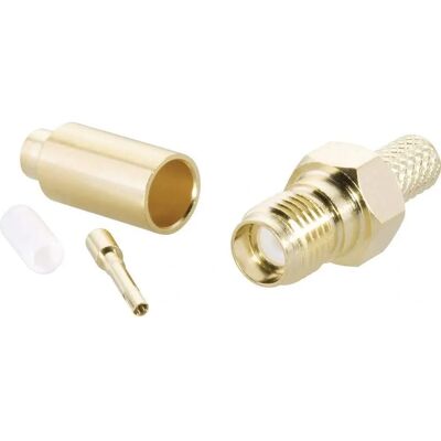 Connettore SMA BKL Electronic - 0409089, Presa dritta, 50Ω Connettore SMA BKL Electronic - 0409089, Presa dritta, 50Ω