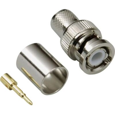 BKL Electronic 0401270 Conector BNC Recto - RF, 50Ω BKL Electronic 0401270 Conector BNC Recto - RF, 50Ω