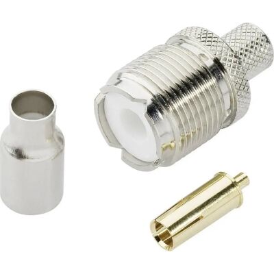 Connecteur UHF BKL Electronic 0406076 - Droit - 50 Ω Connecteur UHF BKL Electronic 0406076 - Droit - 50 Ω