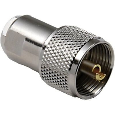 BKL Electronic 0406080 UHF connector Plug - Straight, 50Ω BKL Electronic 0406080 UHF connector Plug - Straight, 50Ω
