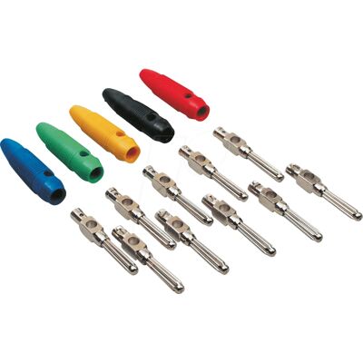 BKL - 072164 - 4 mm - Rojo - Conector eléctrico BKL - 072164 - 4 mm - Rojo - Conector eléctrico
