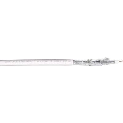 BKL Electronic 0806014/F Weiß 8,20mm Koaxialkabel - Koaxialkabel BKL Electronic 0806014/F Weiß 8,20mm Koaxialkabel - Koaxialkabel