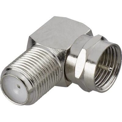 Renkforce RF-4196991 - Adaptateur F mâle à femelle - Argent Renkforce RF-4196991 - Adaptateur F mâle à femelle - Argent