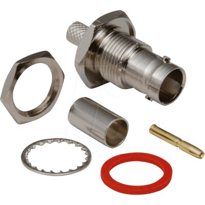 BKL Electronic BNC Connector Socket - Vertical - 75 Ω BKL Electronic BNC Connector Socket - Vertical - 75 Ω