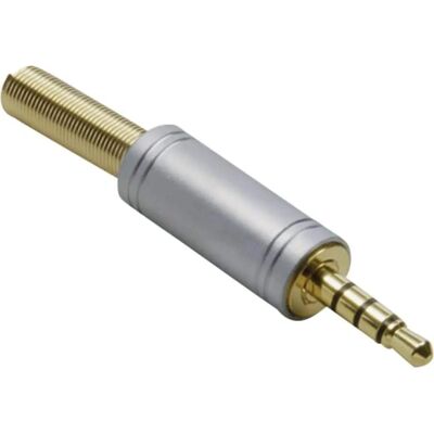 BKL Electronic 1103088 Gold 3,5 mm Stereo-Audio Stecker - Audio/Video Verbindung BKL Electronic 1103088 Gold 3,5 mm Stereo-Audio Stecker - Audio/Video Verbindung