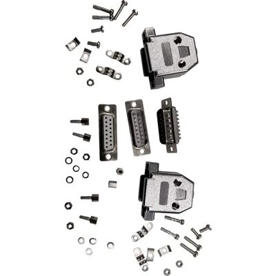 BKL Electronic 10122004 D-Sub han 180° 25 ben for lodning BKL Electronic 10122004 D-Sub han 180° 25 ben for lodning