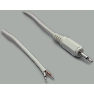 BKL Electronic 1101148 3,5mm Weiß Audio Kabel - Gerade 1,8m BKL Electronic 1101148 3,5mm Weiß Audio Kabel - Gerade 1,8m