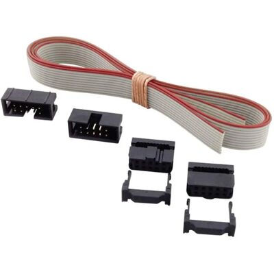 BKL Electronic 10122100 Connector Set - 10 Poles, 2 Rows, 2.54mm BKL Electronic 10122100 Connector Set - 10 Poles, 2 Rows, 2.54mm