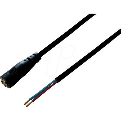 BKL Electronic 075184 Niederspannungs-Weiblich DC-Kabel - Offene Enden 1m BKL Electronic 075184 Niederspannungs-Weiblich DC-Kabel - Offene Enden 1m