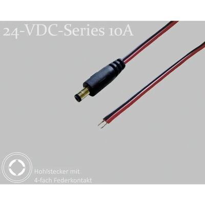 BKL Electronic 075900 DC-Steckverbinder - Rot, 5.5 mm, 2.1 mm, 1,5 m BKL Electronic 075900 DC-Steckverbinder - Rot, 5.5 mm, 2.1 mm, 1,5 m
