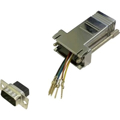 Adaptateur BKL Electronic 10121111 D-Sub, 9 broches, prise RJ45 - Adaptateur pour câbles électroniques - Publicité Adaptateur BKL Electronic 10121111 D-Sub, 9 broches, prise RJ45 - Adaptateur pour câbles électroniques - Publicité