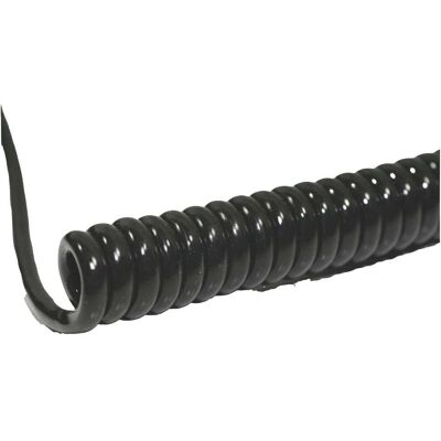 BKL Electronic Cable Espiral - Flexible, sin blindaje, 1200-4800mm BKL Electronic Cable Espiral - Flexible, sin blindaje, 1200-4800mm