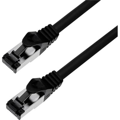 BKL Electronic 144005 Netzwerkkabel - 5 m Schwarz, CAT 8.1 S/FTP BKL Electronic 144005 Netzwerkkabel - 5 m Schwarz, CAT 8.1 S/FTP