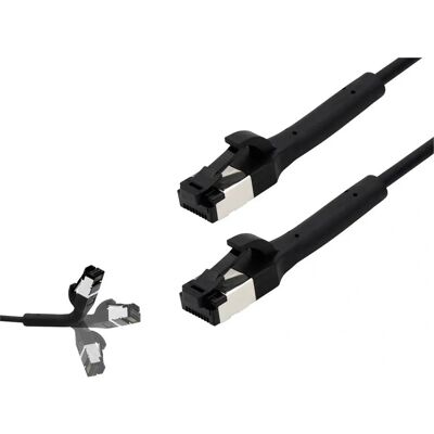 Câble réseau RJ45 BKL Electronic 144013 - 2m Noir - Publicité Câble réseau RJ45 BKL Electronic 144013 - 2m Noir - Publicité