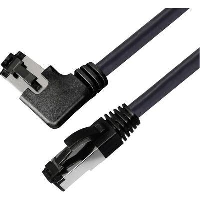 BKL Electronic 144029 Netzwerkkabel - 1m Schwarz, Cat 8.1 S/FTP BKL Electronic 144029 Netzwerkkabel - 1m Schwarz, Cat 8.1 S/FTP