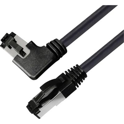 BKL Electronic 144031 Netzwerkkabel - 2m Schwarz, CAT 8.1 S/FTP BKL Electronic 144031 Netzwerkkabel - 2m Schwarz, CAT 8.1 S/FTP