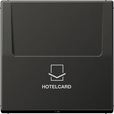 JUNG AL 2990 CARD AN - Hotelkarten-Schalter - Anthrazit - Energiesparend - Hotelausstattung JUNG AL 2990 CARD AN - Hotelkarten-Schalter - Anthrazit - Energiesparend - Hotelausstattung