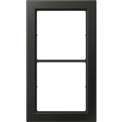Jung FDAL2982AN - Cadre double 2-fils anthracite - Support d'interrupteur - Publicité Jung FDAL2982AN - Cadre double 2-fils anthracite - Support d'interrupteur - Publicité