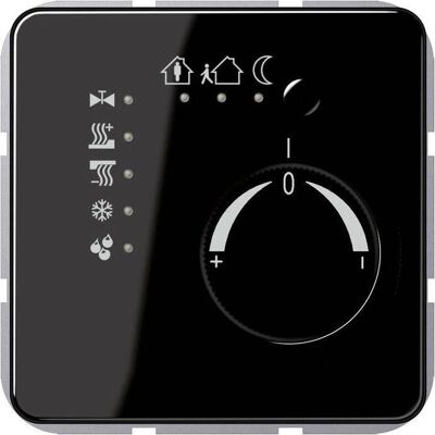 JUNG Thermostat UP CD KNX sw noir - Dispositif de contrôle de température JUNG Thermostat UP CD KNX sw noir - Dispositif de contrôle de température