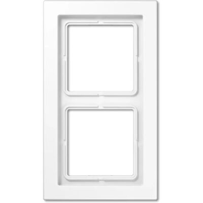 Jung Alpinweiß Doppelrahmen 96x167mm LS-Design - Rahmen Jung Alpinweiß Doppelrahmen 96x167mm LS-Design - Rahmen