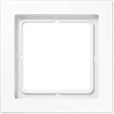 Cadre Blanc Jung 96x96mm Série LS - Cadre Électrique - Publicité Cadre Blanc Jung 96x96mm Série LS - Cadre Électrique - Publicité