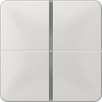 Jung - CD 404 TSA LG - grau - 4-Kanal - TSM-kompatibel - Schaltersatz Jung - CD 404 TSA LG - grau - 4-Kanal - TSM-kompatibel - Schaltersatz