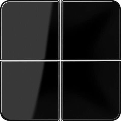 JUNG CD 404 TSA SW - Tastensatz 4-fach - Schaltmodul JUNG CD 404 TSA SW - Tastensatz 4-fach - Schaltmodul