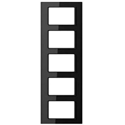 Jung AC585SW - Rahmen 5-fach schwarz glänzend Jung AC585SW - Rahmen 5-fach schwarz glänzend