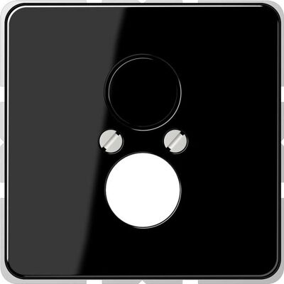 Jung CD562SW - Schwarz gloss Plaque frontale - Faceplate - Publicité Jung CD562SW - Schwarz gloss Plaque frontale - Faceplate - Publicité