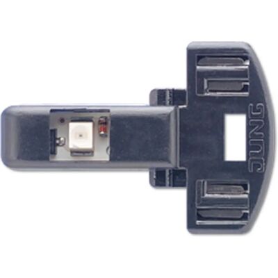 Jung LED-Ljus 90-LED W - Strömbrytare/Push-Button - 230V, Vit Jung LED-Ljus 90-LED W - Strömbrytare/Push-Button - 230V, Vit