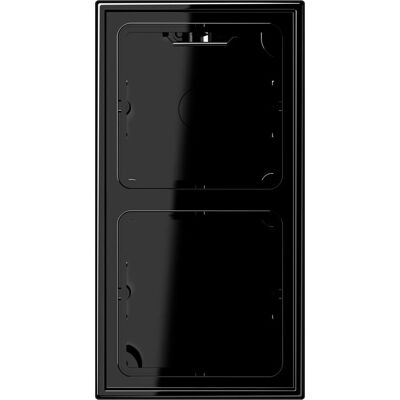 Jung LS 582 A SW - Aufputz-Box 2-fach schwarz Jung LS 582 A SW - Aufputz-Box 2-fach schwarz