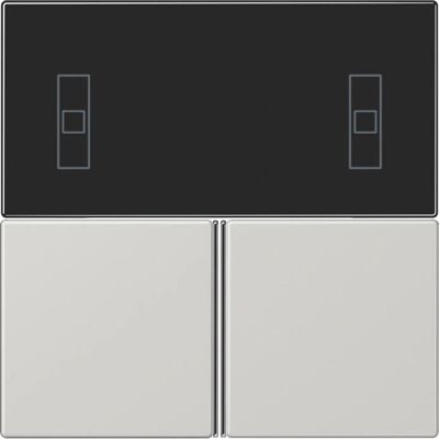 JUNG LS 4093 TSA LG - Tastensatz, grau, komplett JUNG LS 4093 TSA LG - Tastensatz, grau, komplett