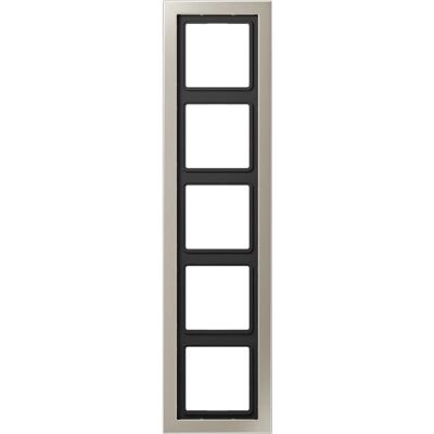 Cadre Jung ESD2985-L - 5 postes - 96x380mm - Publicité Cadre Jung ESD2985-L - 5 postes - 96x380mm - Publicité