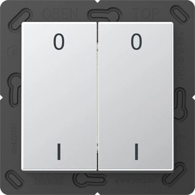 Jung - ENO A 595-01 AL - Aluminium - Wandsender Jung - ENO A 595-01 AL - Aluminium - Wandsender