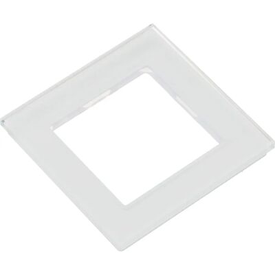 Cadre en verre Jung Modèle AC581GLWW - Série A, 1 unité, Blanc - Publicité Cadre en verre Jung Modèle AC581GLWW - Série A, 1 unité, Blanc - Publicité