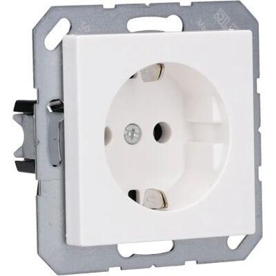 JUNG A1520WW - Alpinweiß 1-fach Steckdose JUNG A1520WW - Alpinweiß 1-fach Steckdose