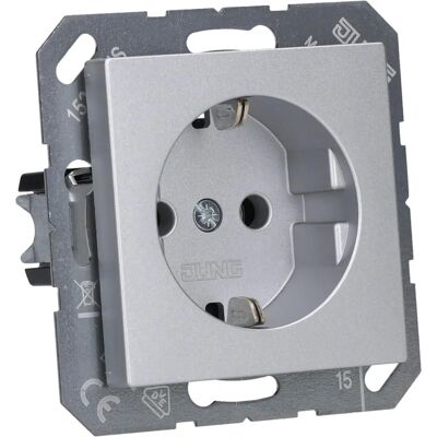 Jung A1520AL Aluminium Switch - Electrical Outlet Jung A1520AL Aluminium Switch - Electrical Outlet