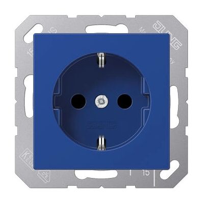 Jung A 1520 BF Blue Outlet - Electrical Outlet Jung A 1520 BF Blue Outlet - Electrical Outlet