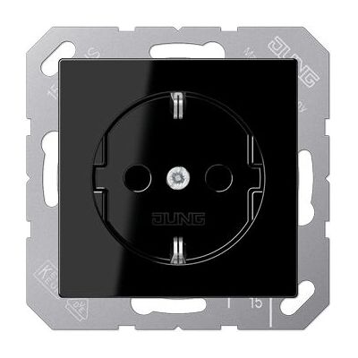 JUNG A 1520 KI SW Schwarz Steckdose - Elektrische Steckdose JUNG A 1520 KI SW Schwarz Steckdose - Elektrische Steckdose