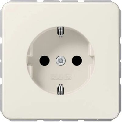 Jung Weiße Schuko-Steckdose - IP20, 68mm - Elektrosteckdose Jung Weiße Schuko-Steckdose - IP20, 68mm - Elektrosteckdose