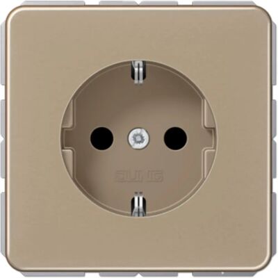 Jung 1520 GB Schuko Steckdose - Gold-Bronze - Elektrische Steckdose Jung 1520 GB Schuko Steckdose - Gold-Bronze - Elektrische Steckdose
