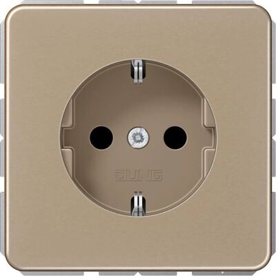 JUNG 1520 KI GB - Bronze, Gold, CEE 7/3 - Steckdose JUNG 1520 KI GB - Bronze, Gold, CEE 7/3 - Steckdose