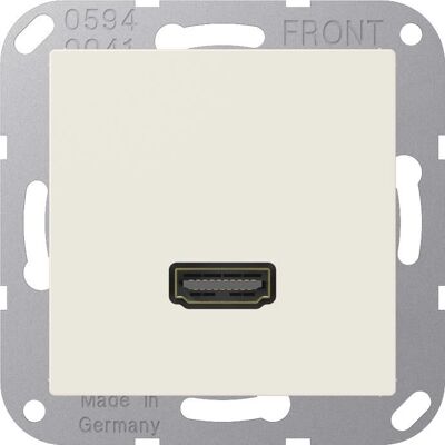 JUNG MAA1112 - Prise HDMI multimédia - Blanc - Type de produit - Publicité JUNG MAA1112 - Prise HDMI multimédia - Blanc - Type de produit - Publicité