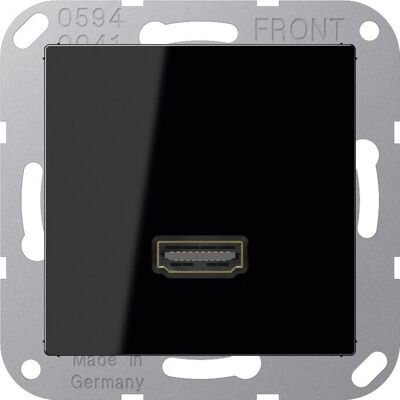 JUNG MA A 1112 SW - Prise HDMI encastrée pour multimedia - Publicité JUNG MA A 1112 SW - Prise HDMI encastrée pour multimedia - Publicité