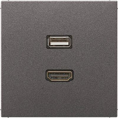 JUNG MAAL1163AN HDMI/USB Multimedia-Steckdose - Elektrische Steckdose JUNG MAAL1163AN HDMI/USB Multimedia-Steckdose - Elektrische Steckdose