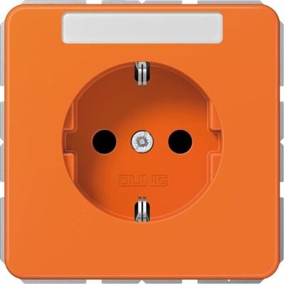 Jung CD1520BFNAO Orange Schuko-Steckdose - Elektrische Steckdose Jung CD1520BFNAO Orange Schuko-Steckdose - Elektrische Steckdose