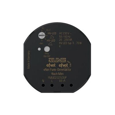 JUNG FM UD 20250 UP Dimmeaktuator - Funk Steuerung, 868 MHz JUNG FM UD 20250 UP Dimmeaktuator - Funk Steuerung, 868 MHz